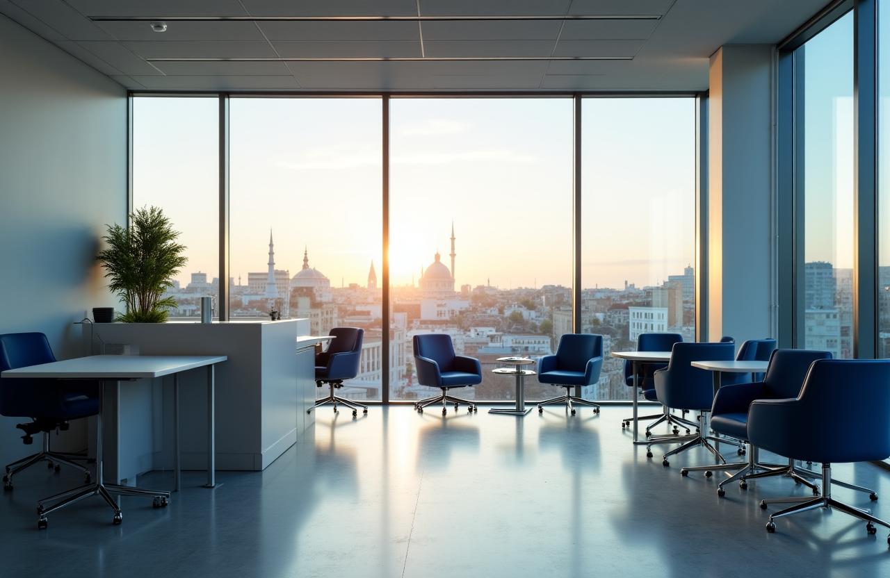 Modernes Office in Wien